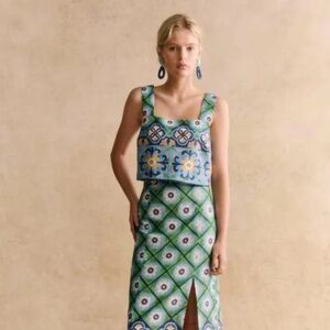 Sezane x Momoni crop top